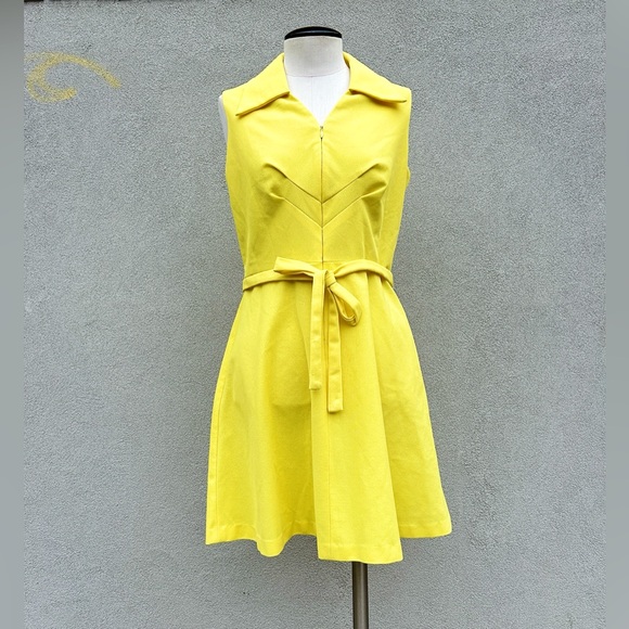 Vintage retro dress from the 70s - Picture 1 of 4